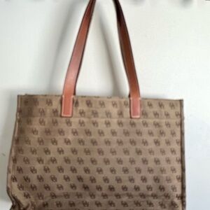 Dooney & Bourke Brown Monogram Tote
